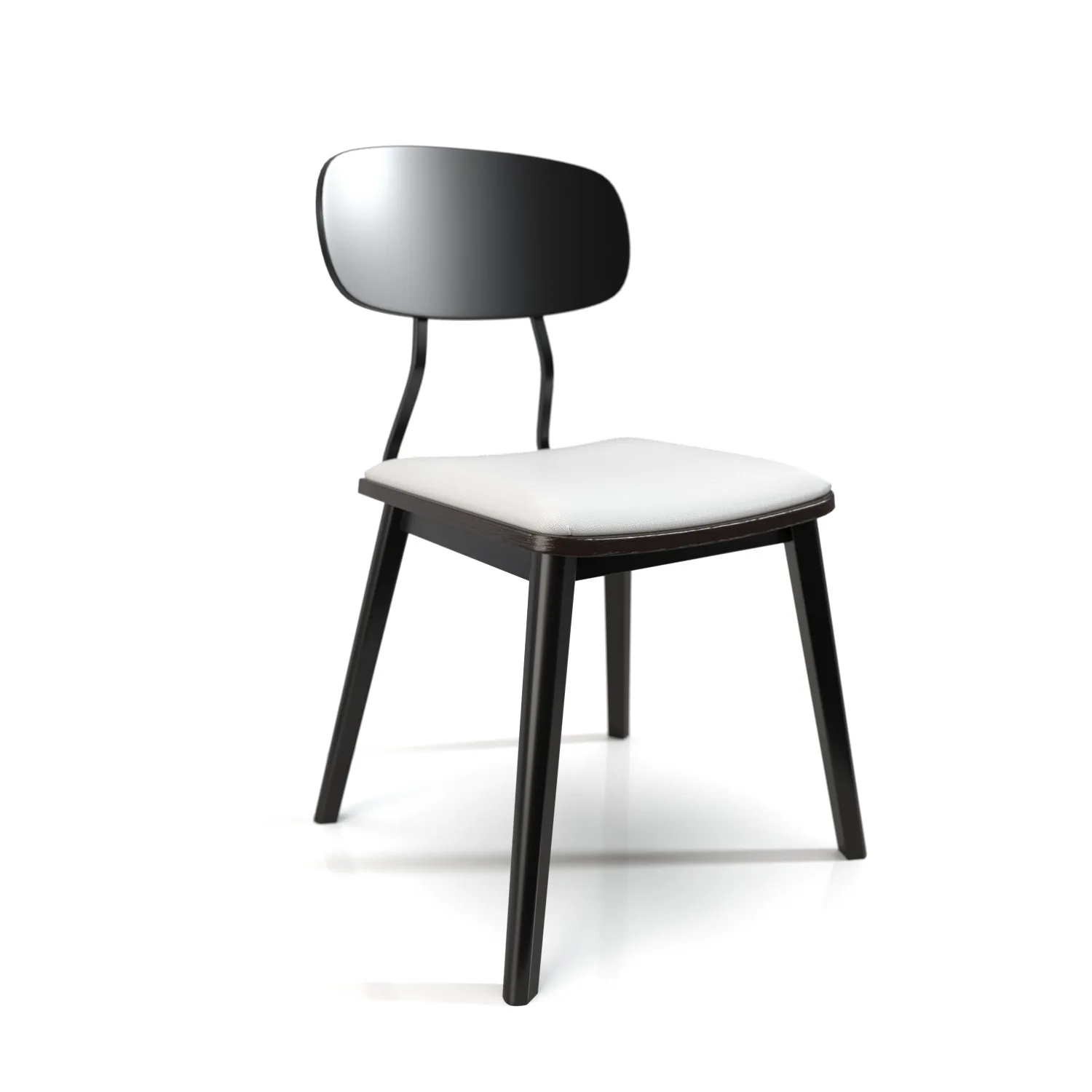 Scholar Dining Chair PBR 3D Model_05